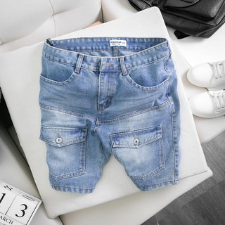 [Mã FATPBAU2 giảm 40K đơn 150K] Quần short jean túi trước (QSB66)