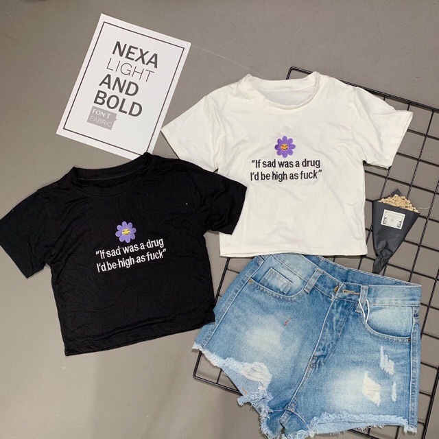 Áo CROPTOP THÊU BÔNG CÚC  Hót (kèm ảnh chụp)