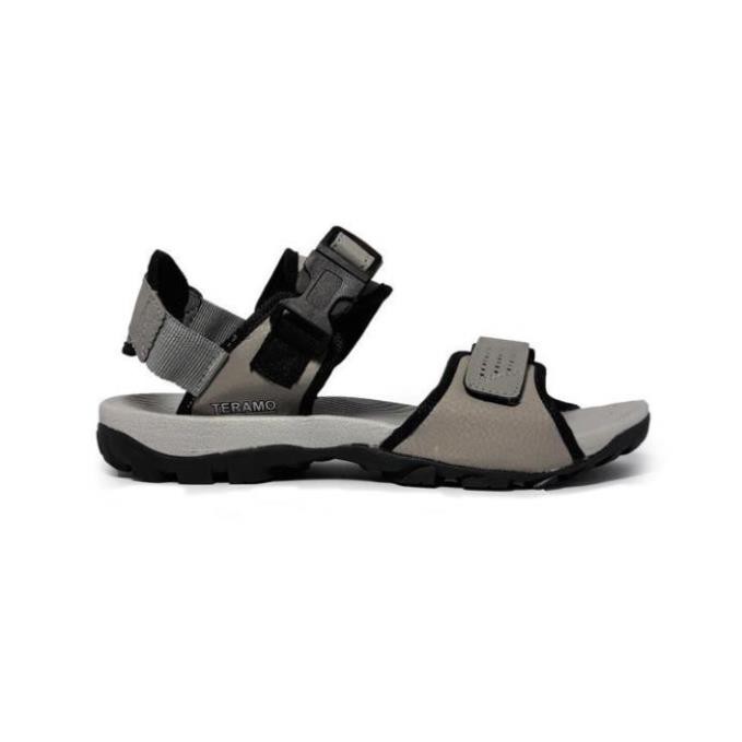 Giày Sandal Teramo quai ngang nam - TRM26 ghi xám