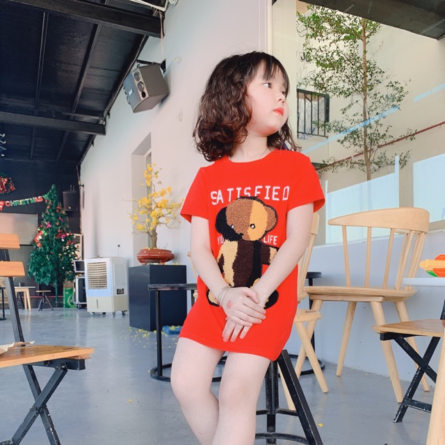 Sỉ lố váy gấu cho bé