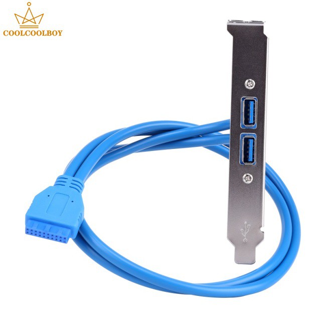 Dây Cáp Nối Dài 50cm 20 Pin Sang Usb 3.0 Tiện Dụng