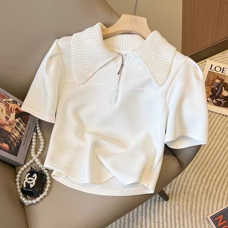 Áo Thun Tay Ngắn Kiểu Dáng Đơn Giản Trẻ Trung Dành Cho Nữ
