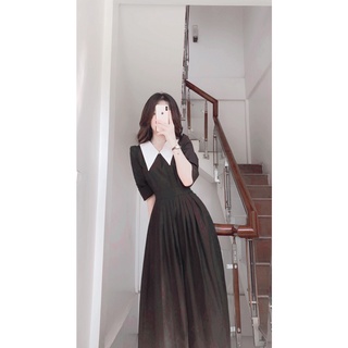 Váy dập ly vintage (Ảnh thật shop chụp)