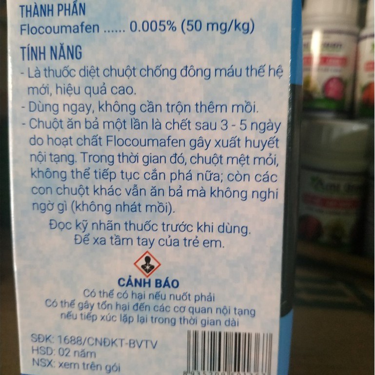 (Gói chia lẻ) 10 Viên Thuốc diệt chuột Storm - Thuốc diệt chuột thế hệ mới, Diệt chuột ngay từ lần ăn bả đầu tiên