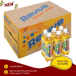 Thùng 24 chai Revive vị chanh muối 390ml