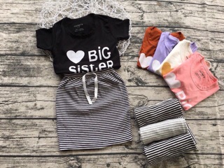 Set bộ cotton bé gái