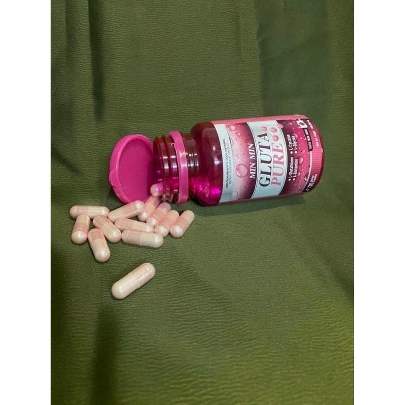 Viên uống siêu siêu trắng da MIN MIN GLUTA PURE Thái Lan | BigBuy360 - bigbuy360.vn