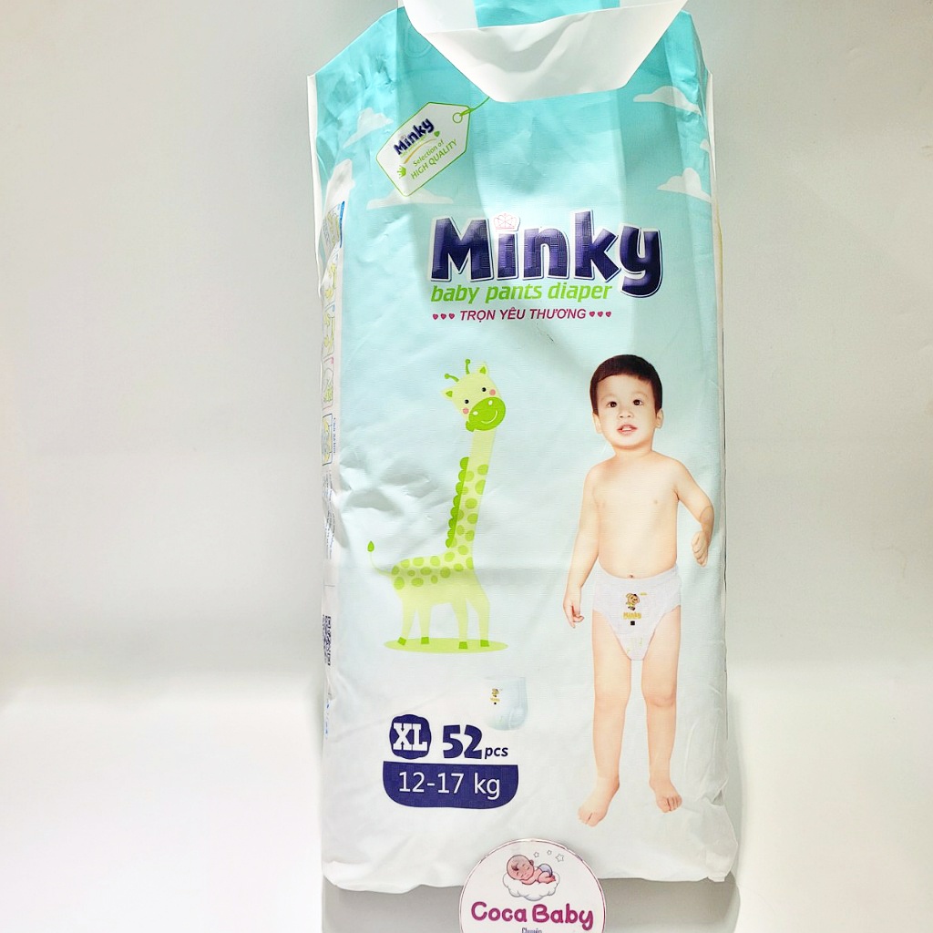 Bỉm quần mùa hè cao cấp minky siêu thấm hút M60/L56/XL52/ XXL48⚡FREE SHIP⚡ Bán lỗ lấy đánh giá