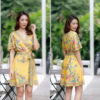 (CÓ SẴN) Kimono họa tiết boho ngắn