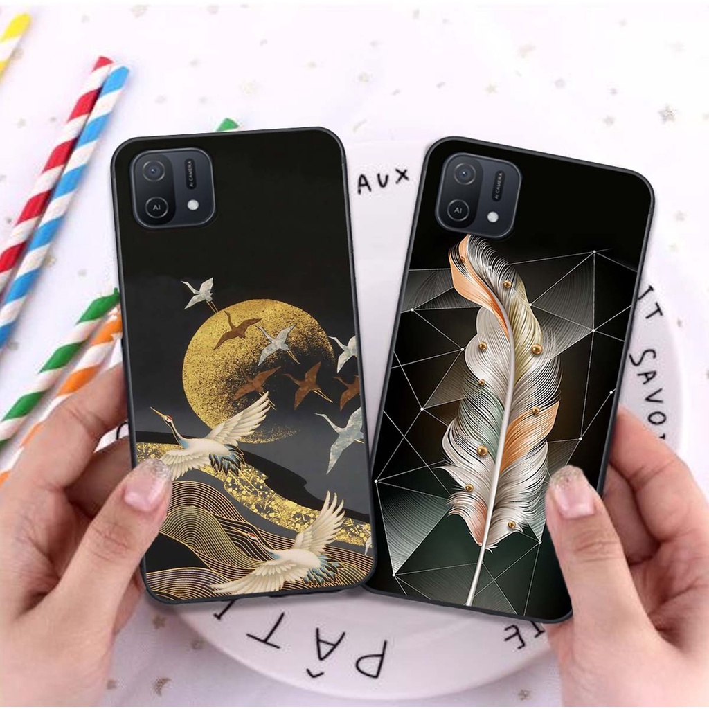 Ốp lưng Oppo A16k in hình nghệ thuật mạ vàng . Vỏ điện thoại Oppo CAO CẤP HÀNG LOẠI 1