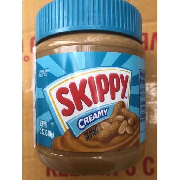 Bơ đậu phộng mịn SKIPPY 340G