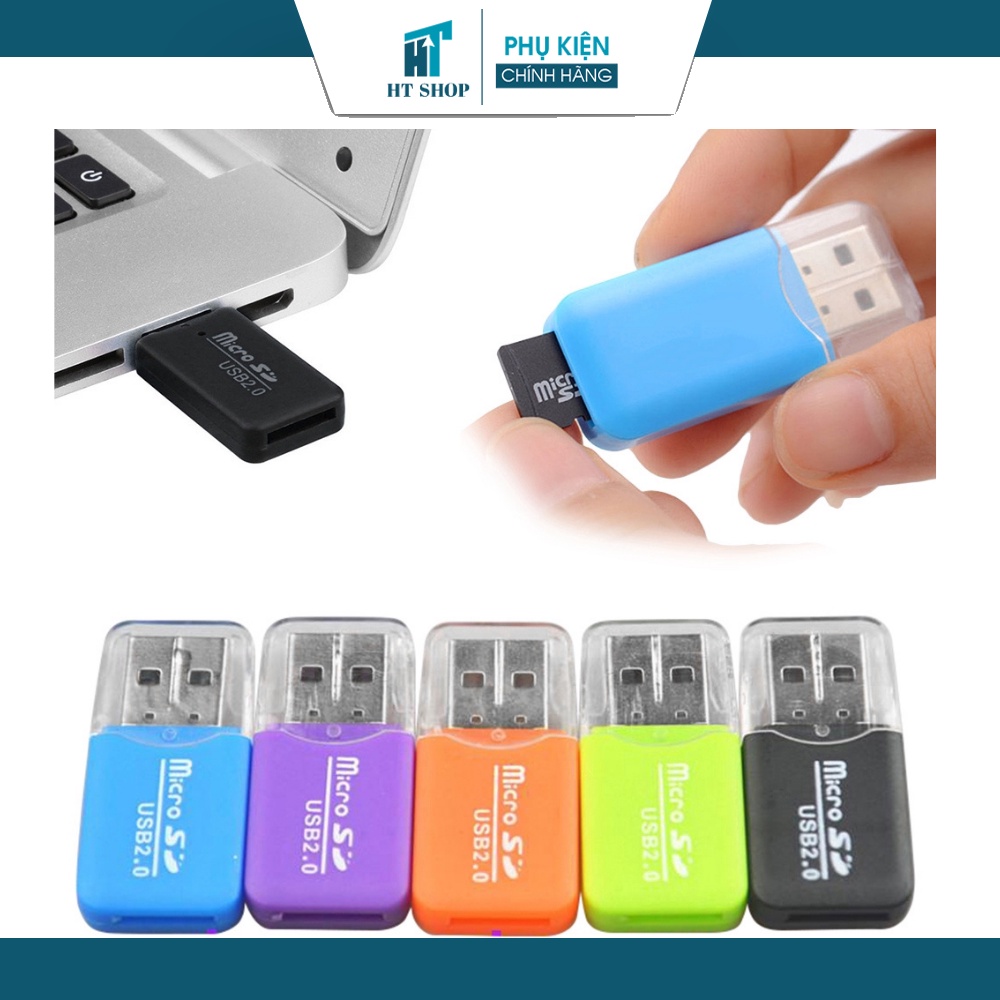 Đầu lọc thẻ USB 2.0 đa năng tốc độ cao nhiều tiện dụng