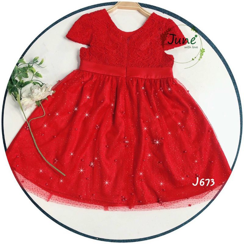 Đầm váy ren công chúa tiểu thư cao cấp haivanco 10 đến 40 kg đi tiệc đi chơi  đều đẹp chất ren mềm mại thoáng mát