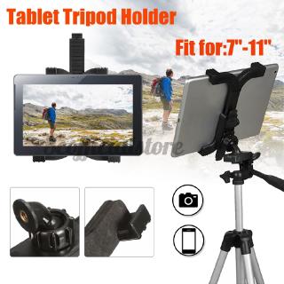 3C Tripod Holder Tablet Stand Bracket Accessories Mount For iPad iPod 7''-11''