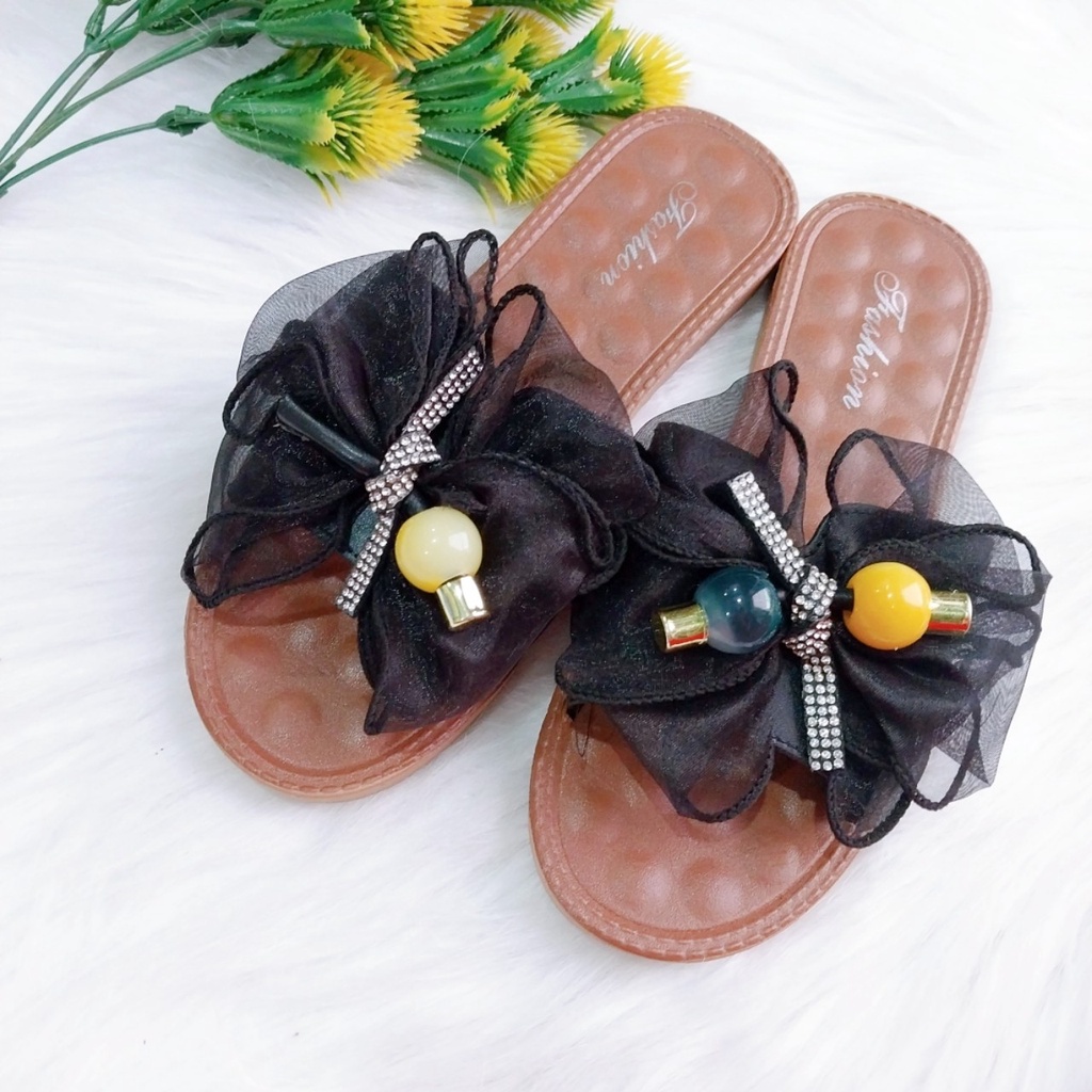 HÀNG TỒN KHO- Dép Nữ Lỗi Nhỏ Giá Hạt Dẻ