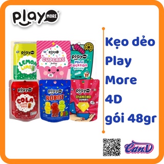 Kẹo dẻo play more 4d 48gr