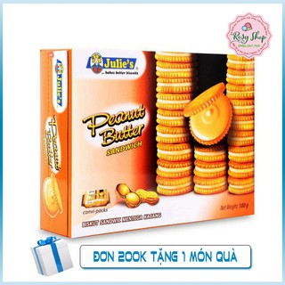 Bánh Quy Julie's Nhân Bơ Đậu Phộng 180Gr