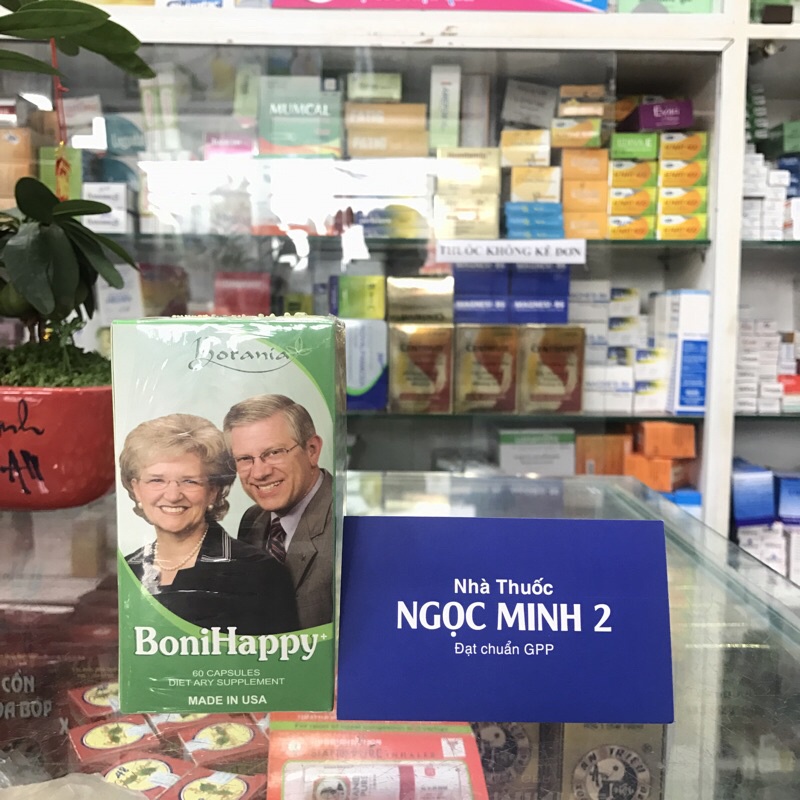 ✅ [Chính Hãng] Boni Happy Thực phẩm hỗ trợ giấc ngủ và sức khoẻ ở người già (hộp 60 viên)