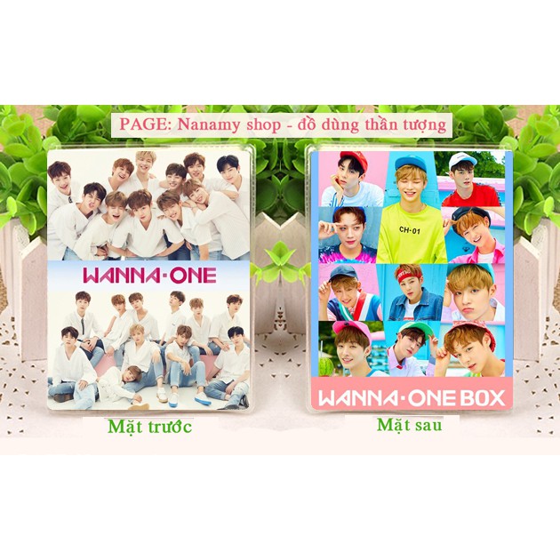 SỔ TAY WANNA ONE - CÓ IN THEO YÊU CẦU