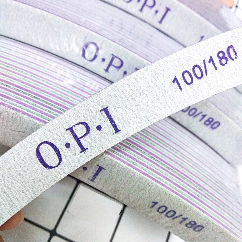Dũa móng opi 100/180 Cheap Nail loại dày chuyên dụng