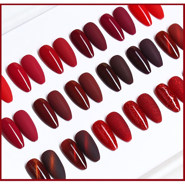 Sơn gel AS RED | Mã ZXH | Màu Đỏ