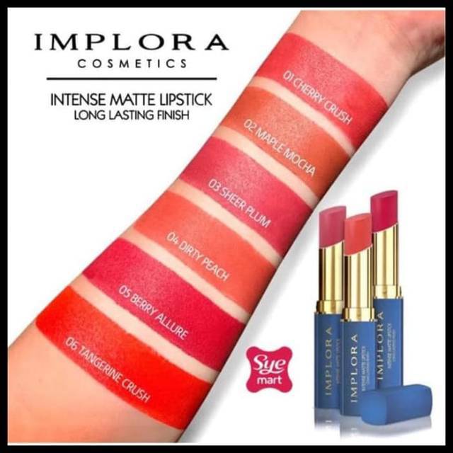 (hàng Mới Về) Son Lì Bpom Màu Sắc Thời Trang