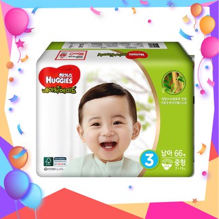 TÃ/BỈM dán Huggies hữu cơ nội địa Hàn Quốc size S52/M66/L42.