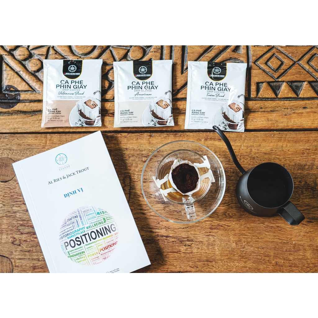 ( Combo 05 Hộp ) Cà Phê Phin giấy Trung Nguyên Legend Vị Vietnamese blend / Americano / Fushion Blend