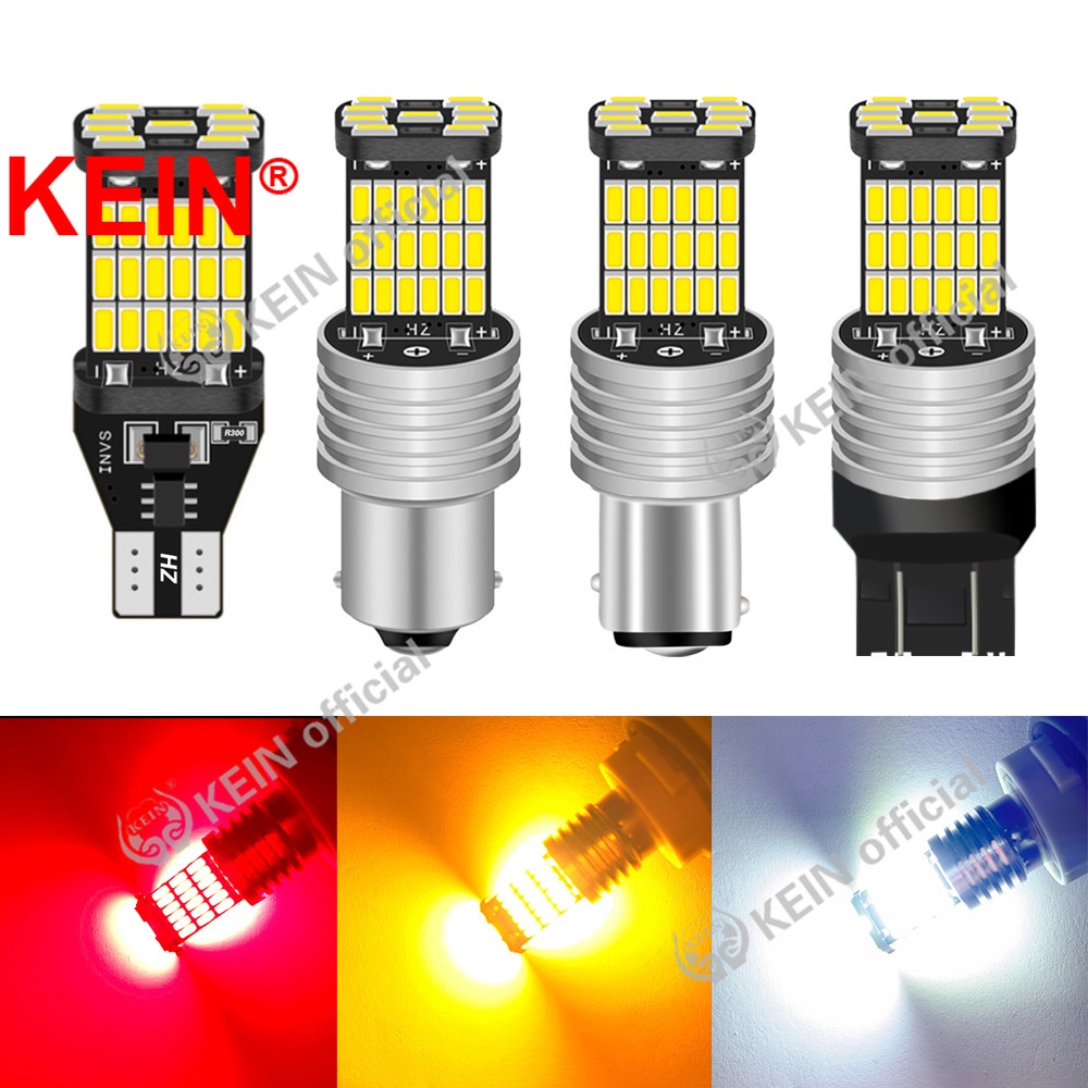 Đèn led phanh/ xi nhan/ đèn phanh cho xe hơi KEIN T20 7440 T25 1156 T15 BA15S P21W W16W W21W W21/ 5W 45SMD 4014