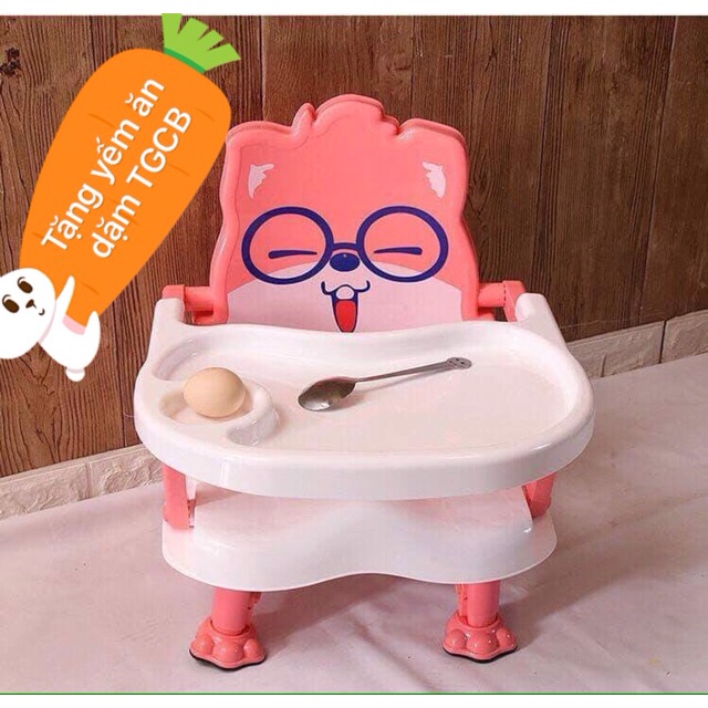 [Nhập mã TOYAUG hoàn 10% tối đa 15K xu cho đơn từ 99K]GHẾ ĂN DẶM CÓ THỂ GẤP GỌN