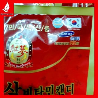 Kẹo Hồng Sâm Vitamin 200g Combo 5 Gói