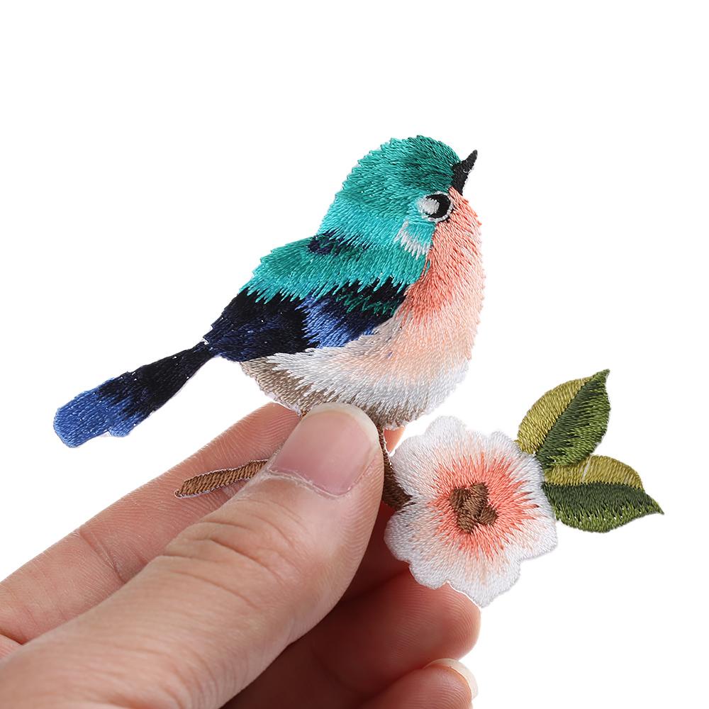 MIH Tranh Thêu Hoa Và Chim Thủ Công Mới