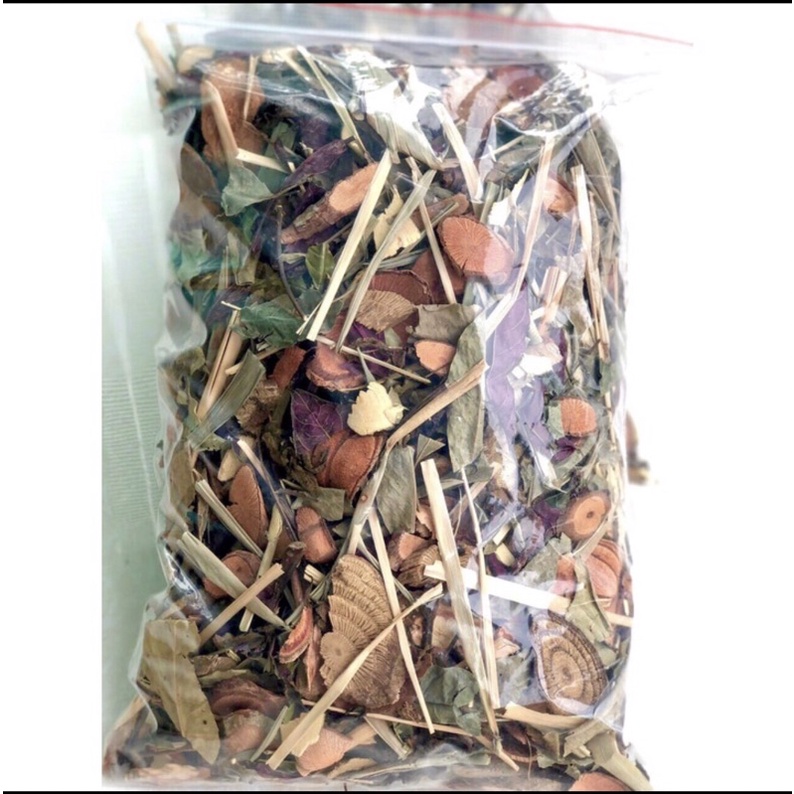 Lá xông tắm sau sinh, lá tắm dao đỏ cho bà đẻ, phòng sản hậu,không kiêng tắm gội 1kg dùng 4-6 lân
