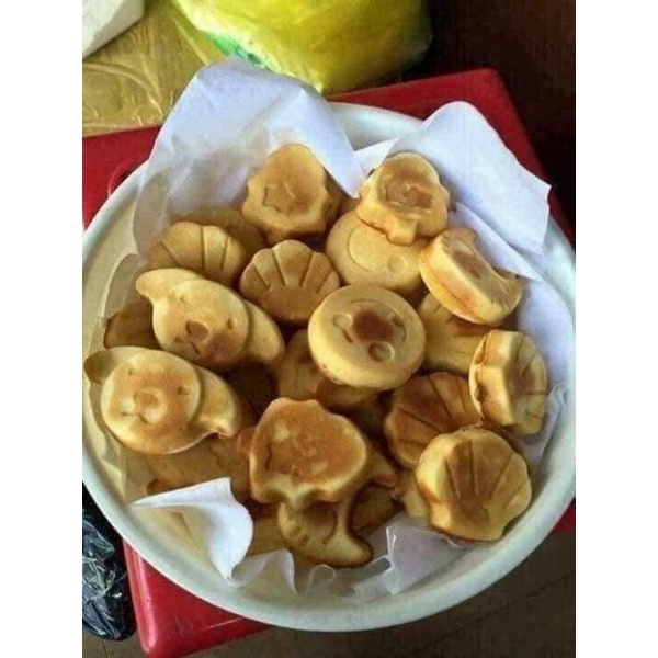 MÁY NƯỚNG BÁNH mini hình thú 7 khuôn tiện lợi