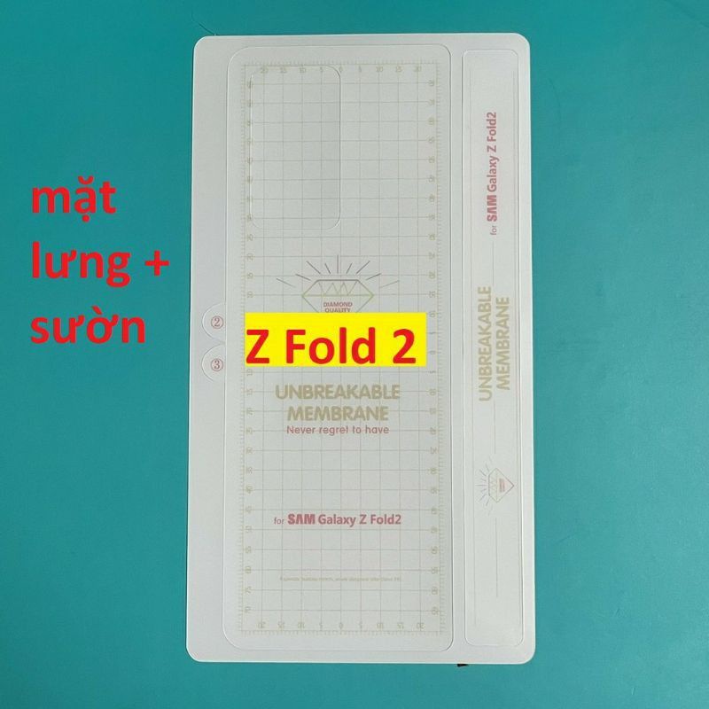 Dán dẻo PPF mặt trước, mặt sau cho Samsung Galaxy Z Fold 2, Z Fold 3 5G,z fold 4 5G,Z fold 5 bảo vệ máy