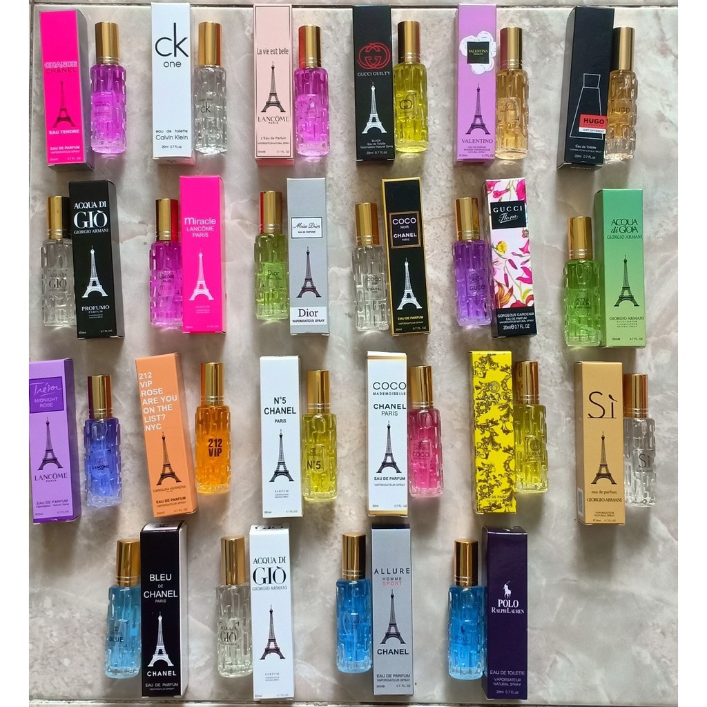 Nước Hoa Test Mini Dạng Xịt , 20ml, Hương Thơm Quyến Rũ Ngọt Ngào. Đủ mùi cho cả nam và nữ | BigBuy360 - bigbuy360.vn