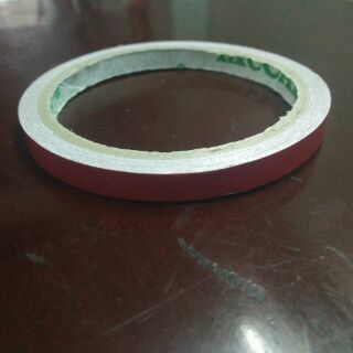 Bộ cuộn tem chỉ phản quang đỏ dán mâm xe 5,3mét