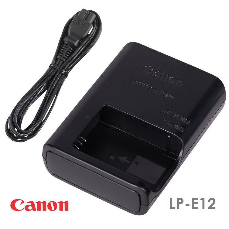 Bộ pin sạc thay thế 1 Pin 1 Sạc máy ảnh Canon LP-E12