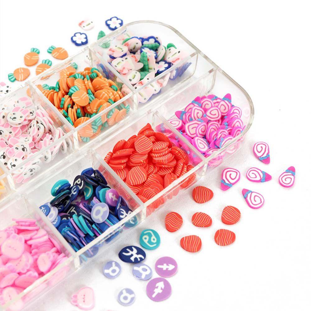 Hình Dán Móng Tay 3D DIY Hình Thỏ Phục Sinh Dễ Thương