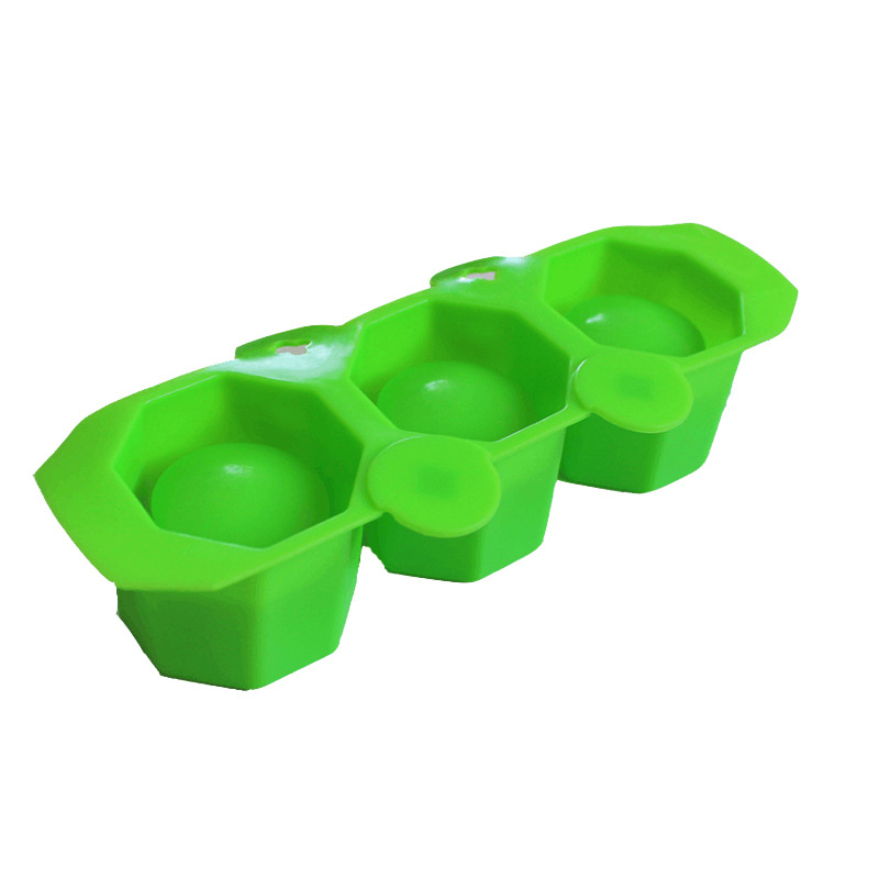 Khuôn Silicon 3 Lỗ Đa Giác Dùng Làm Chậu Hoa