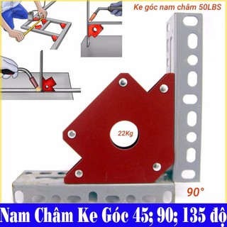 Combo 4 ke góc nam châm vĩnh cửu 50LBS lực hút 22kg