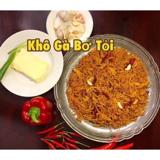 1kg = 125k khô gà bơ tỏi atvstp khô gà chanh