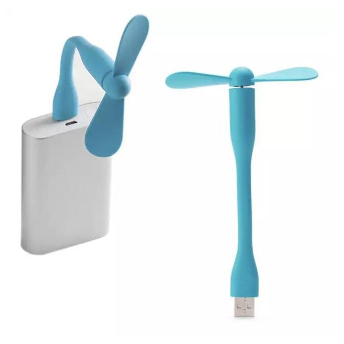 Quạt mini USB 2 cánh siêu mát tiện lợi, có thể uốn dẻo, tháo rời