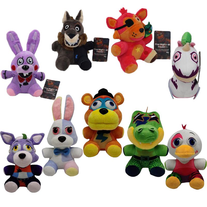 20cm Five Night's At Freddy Harem Doll Horror Game Gấu nửa đêm Gấu bông Đồ chơi sang trọng Quà tặng cô gái