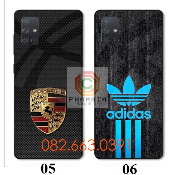 Ốp lưng ép kính Samsung A02S / A03s in hình nhiều mẫu đẹp