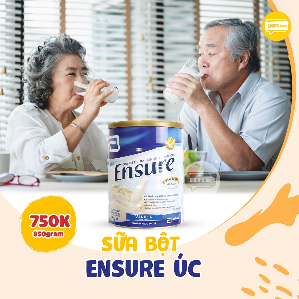 [Date 2023] Sữa Ensure Úc 850g