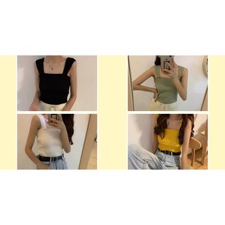 Áo len hai dây sọc ngang nhiều màu - Sunnie Clothings SUN13