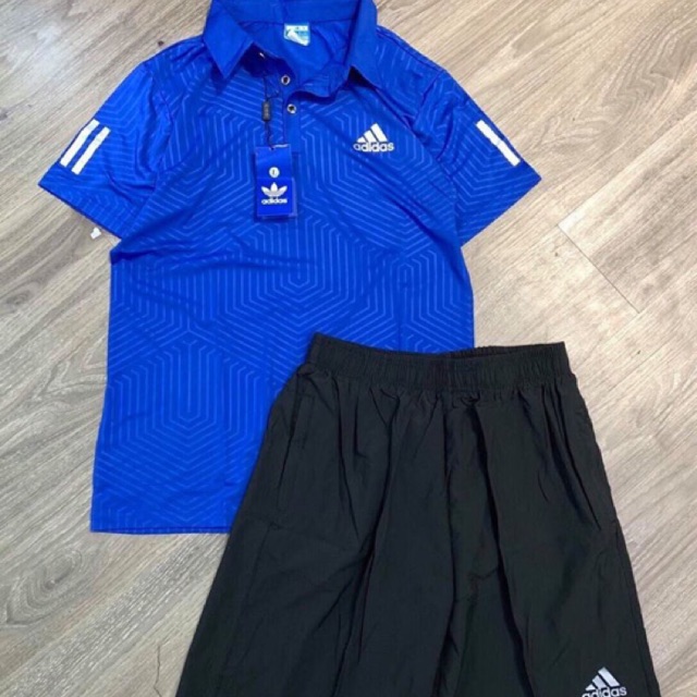 Bộ thể thao nam có cổ