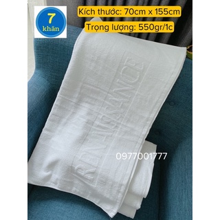 Khăn tắm khách sạn xuất Nhật Phong Phú 100% cotton Nhiều loại - 60x120/70x140cm