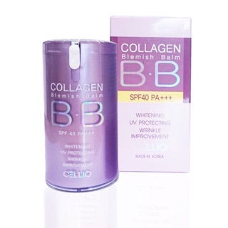 Kem Nền Cellio Collagen Blemish Balm BB SPF 40 PA+++